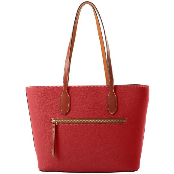 Dooney & Bourke Pebble Grain Tote - Red - Picture 4 of 4